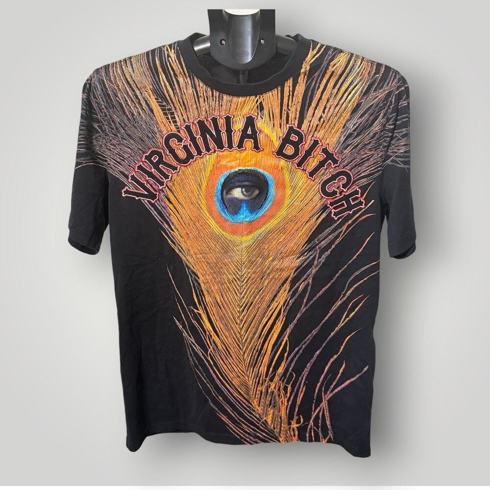Archive Givenchy Riccardo Tisci Virginia B Peacock T-Shirt Size XS Authentic
